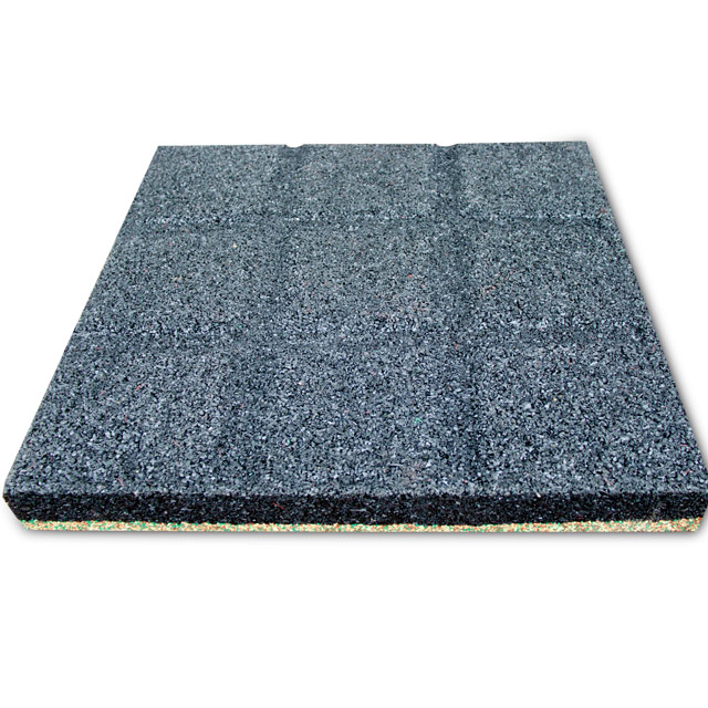 Stamper rubber floor mat