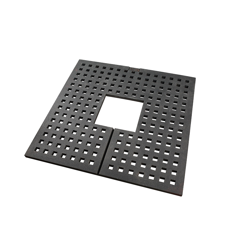 Square Tree Ring Rubber Tiles