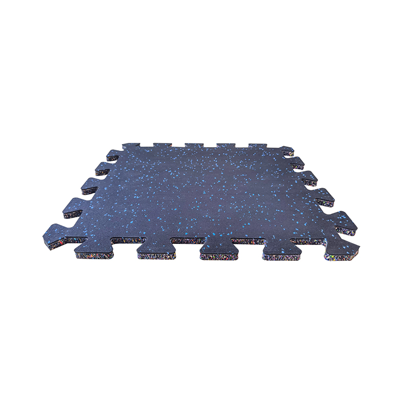 High Density Composited Interlocking Rubber Mat (Bottom Foam)