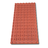 High elastic composite rubber tile with grid bottom