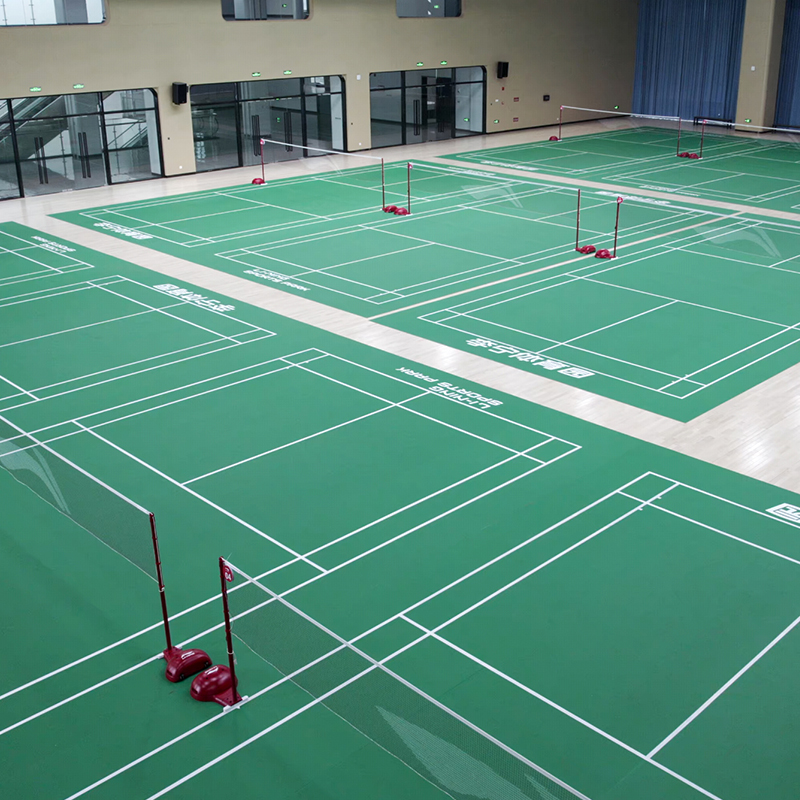 Quzhou Li Ning Sports Park——PVC Sport Flooring