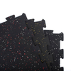 600x600mm Interlocking rubber flooring mat