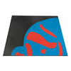 Rubber brick / roll / mat with UV printed pattern