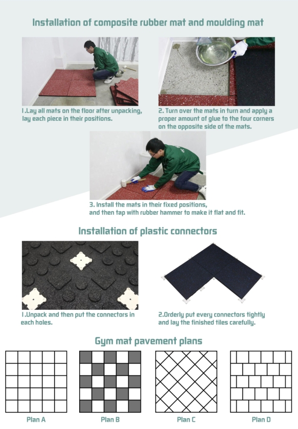 High strength soundproof floor mat - Buy Soundpad, Silicone rubber pad,  indoor rubber floor tiles Product on Hangzhou Green Valley Rubber & Plastic  Products Co., Ltd.