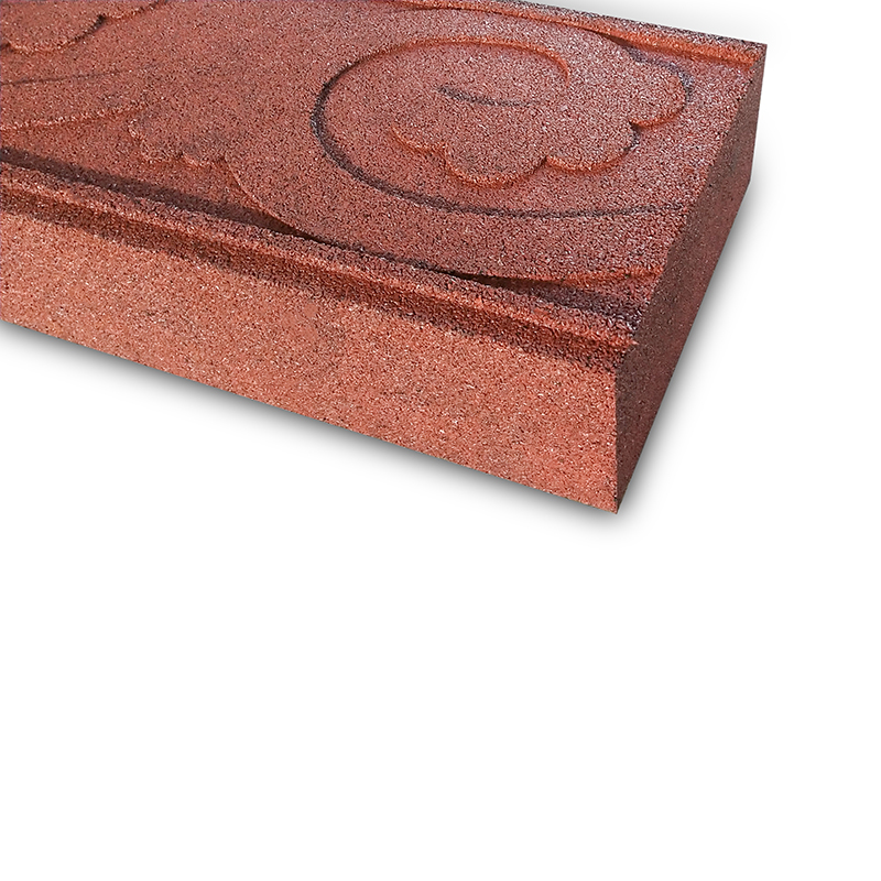 Rubber Flowed Bed Tile