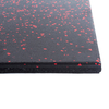 SBR black + 15% EPDM color rubber floor mat