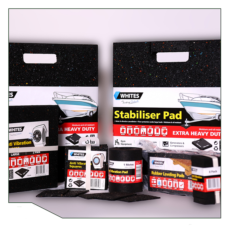 300x350x45mm shockproof rubber pad