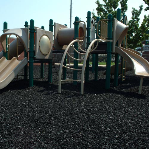 Playground Landscaping Rubber Mulch