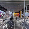 Gym Mat Rubber Roll Flooring cooperate with Nike